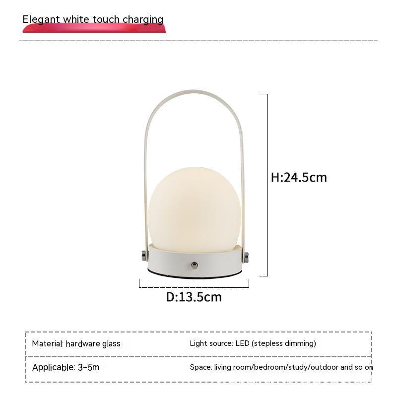 Portable Charging Desk Lamp Nordic - One Red Hill